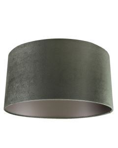 40 cm lampskärm sammet grön, Emilius