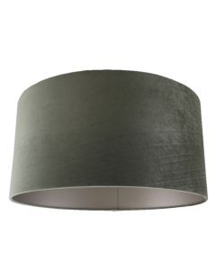 50 cm lampskärm sammet grön, Emilius