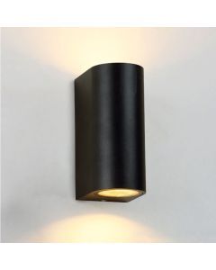 Modern utelampa svart, corina, IP44