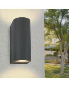 Aluminium utelampa antracit, Corina, IP44
