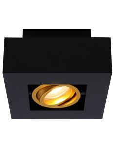 Aluminium utanpåliggande spotlight guld, Noraly