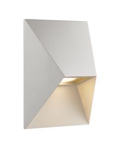 Vit utelampa modern, Pontio, IP54