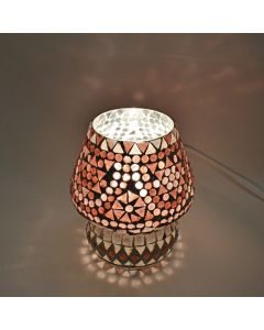 Lila orientalisk bordslampa mosaik, Rachel