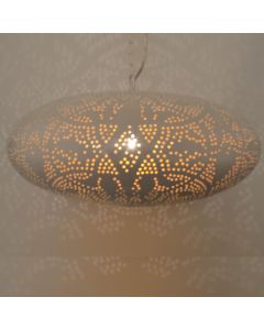 Vit orientalisk fönsterlampa filigran, Zina