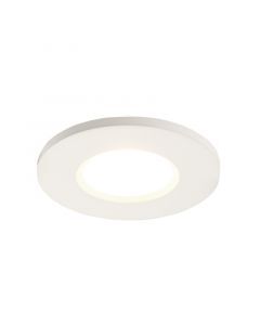 Modern infälld spotlight badrum vit, Jule, IP65