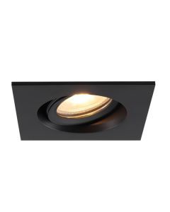 Aluminium infälld spotlight badrum svart, Jorin, IP65