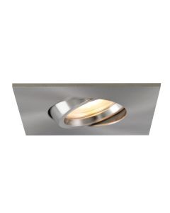 Aluminium infälld spotlight badrum nickel, Jill, IP44