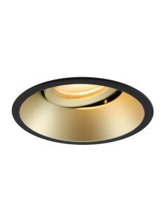 Aluminium infälld spotlight guld, Tyron