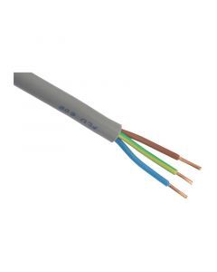5 meter Ytterkabel XMVK 3 x 2,5 mm, Grå