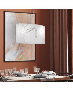 Vit fönsterlampa modern, Antoine