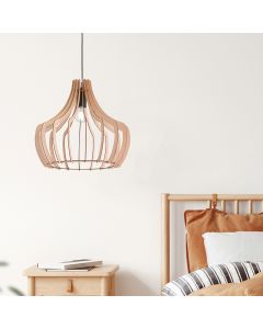 Rustik fönsterlampa trä, Valenthina