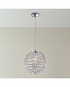 Krom fönsterlampa retro, Ilse