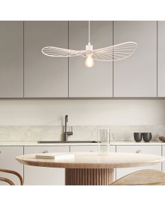 Vit fönsterlampa industri, Dejan