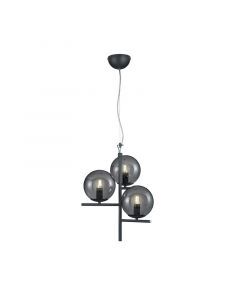Antracit fönsterlampa modern, Silkis