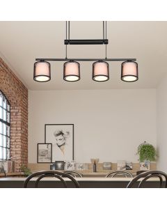 Antracit fönsterlampa modern, Mirle