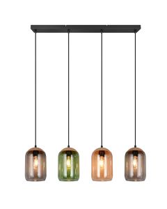 Flerfärgad fönsterlampa design, Tasniem