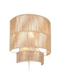 Papper vägglampa brun, Ravian