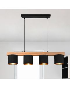 Modern fönsterlampa trä, Keltoum