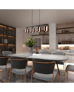 Brons fönsterlampa design, Loeka