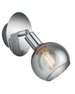 Krom väggspotlight modern, Omari
