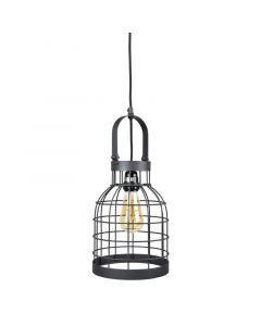 Industri pendellampa matbord svart, Faber
