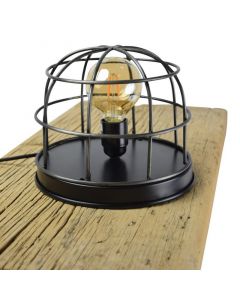 Industri bordslampa svart, Nova, med brytare