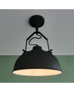 Industri plafond svart, Fellen