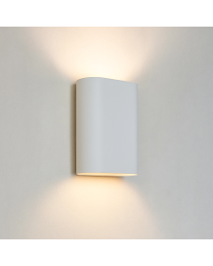 Modern up down vägglampa vit, Rodigo