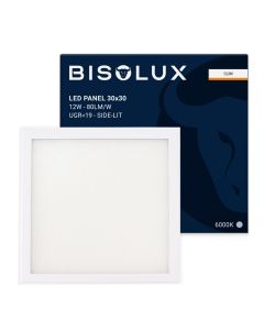 Bisolux Master LED 30x30 panel, 12W, 6000K