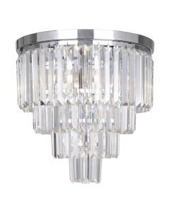 Design taklampa krom, Kajol