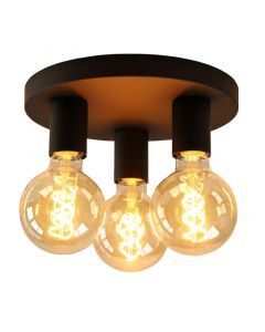 Modern taklampa svart, Rami