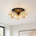 Design taklampa bärnstensfärgad, Emerson