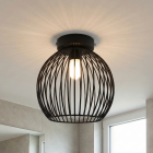 Industri taklampa badrum svart, Wiro, IP44