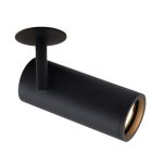 Modern infälld spotlight svart, Nadi