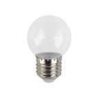 Varmvit transparent LED-lampa - 1 Watt