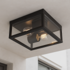 Modern utelampa svart, Ivanka, IP44