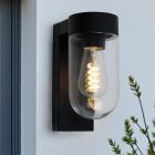 Aluminium utelampa svart, Bella, IP44