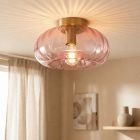 Retro taklampa rosa, Diane