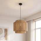 Japandi fönsterlampa brun, Sanny
