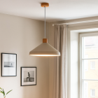 Rustik fönsterlampa beige, Freddie