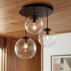 Design taklampa transparent, Dolf