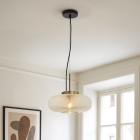 Retro fönsterlampa transparent, Johnson