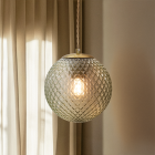 Retro fönsterlampa grön, Johnson