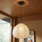 Rustik fönsterlampa beige, Leila