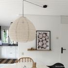 Japandi fönsterlampa beige, Leila