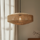 Rustik fönsterlampa brun, Selena