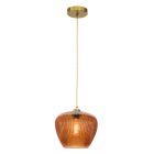 Retro fönsterlampa brun, Rhode