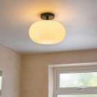 Design taklampa badrum vit, Elliot, IP44