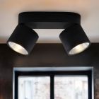 Modern spotlight tak svart, Thomas