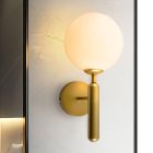 Modern badrumslampa vägg mässing, Tiemen, IP44